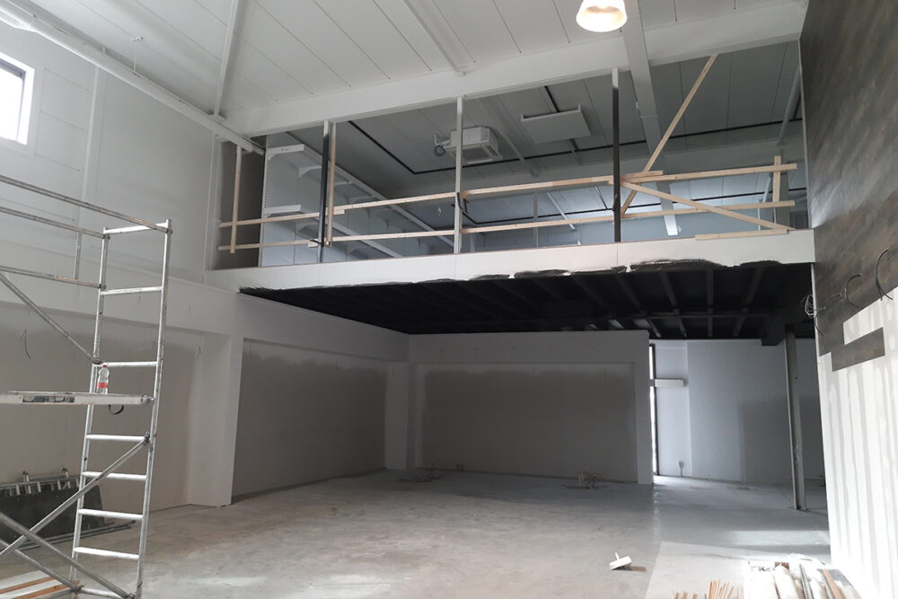 Golf winkel interieur